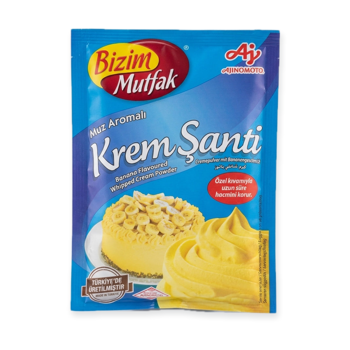 Bizim Mutfak Krem Santi Banana Whipped Cream Powder 72g - Turkish