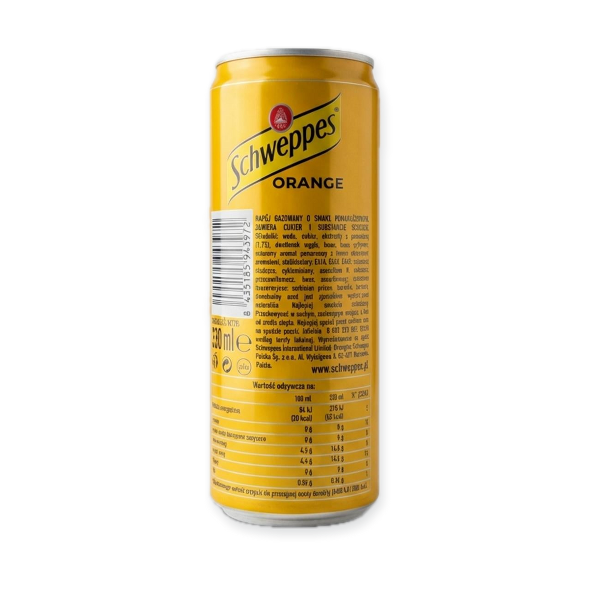 Schweppes Orange (330g)
