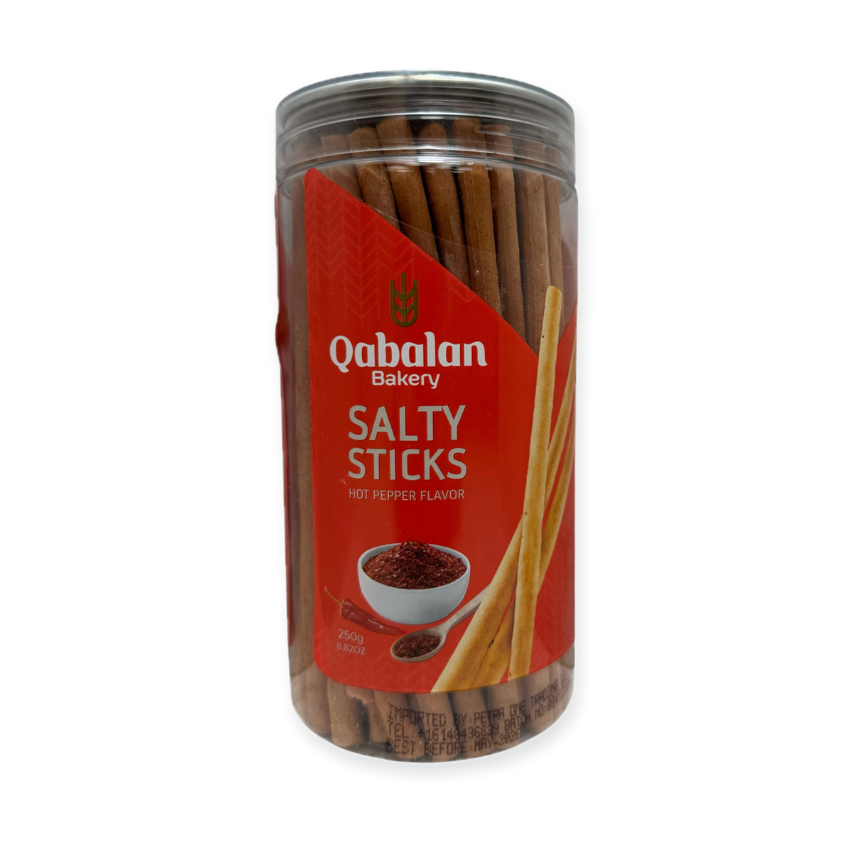 Qabalan Salted Stick Spicy 250 G – Flavorful Snack