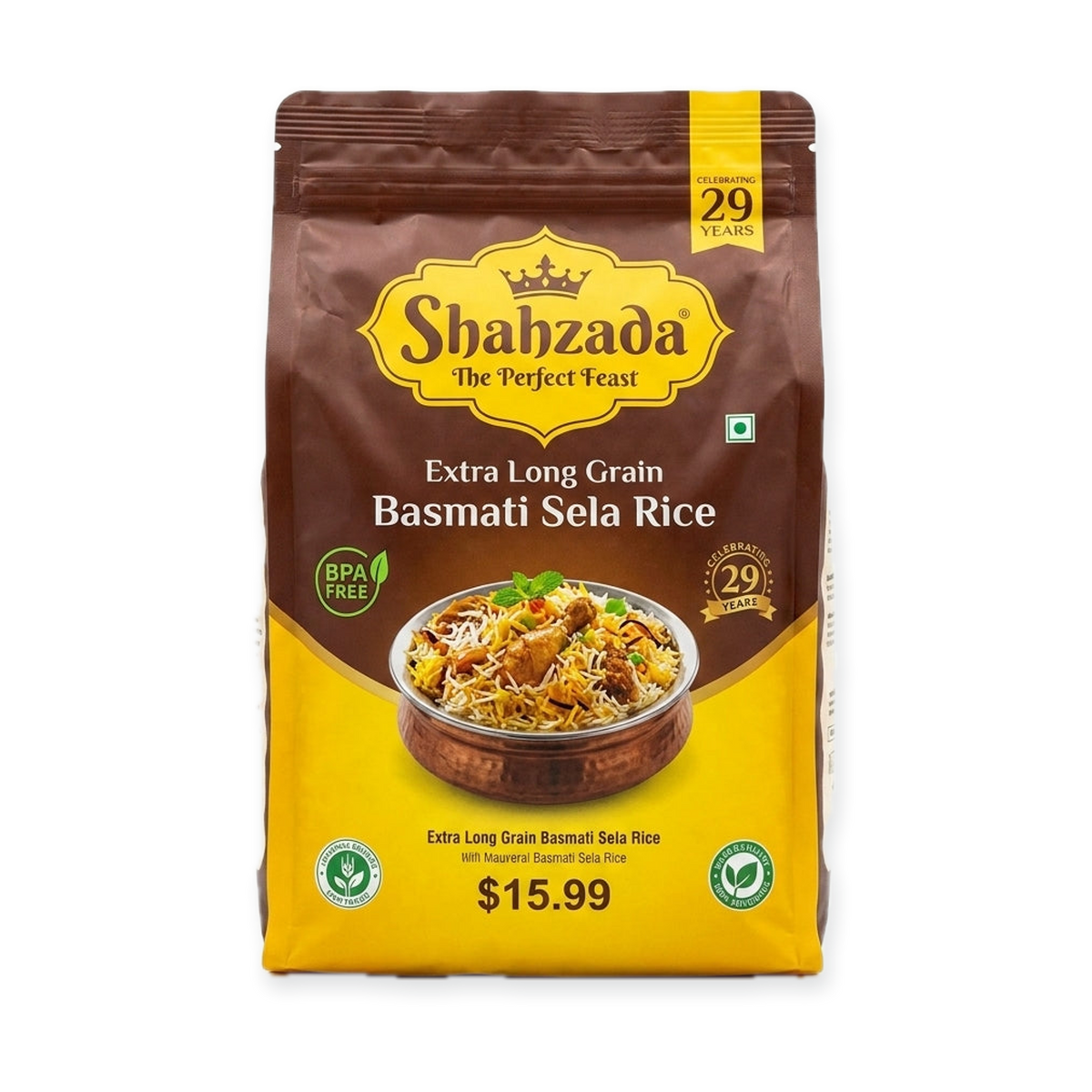 Shahzada Extra Long Grain Basmati Sela Rice - Premium Pakistani Rice