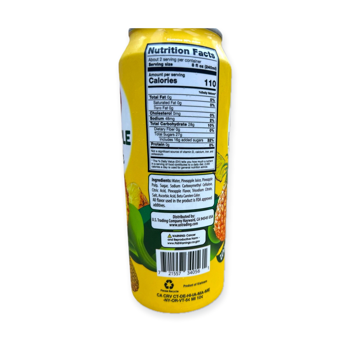 honey bee – Pineapple Drink With Pulp