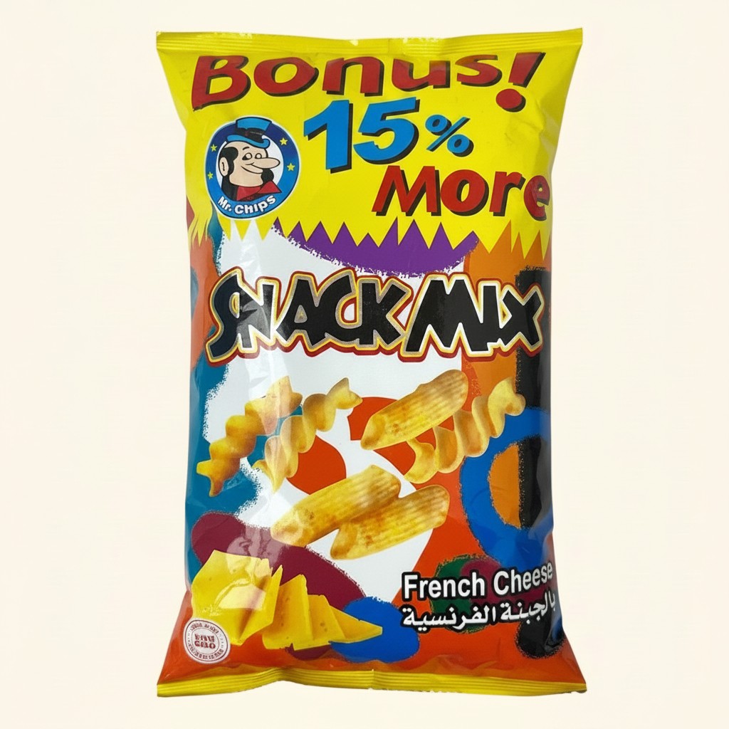 Mr.Chips French Cheese Snack Mix – Savory Premium Blend