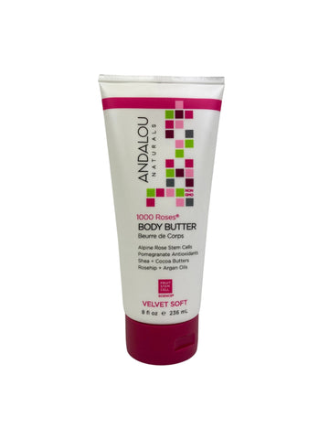 Body Butter, 1000 Roses, 8oz, Andalou Naturals