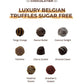 Andy Anand Sugar-Free Belgian Chocolate Truffles Gift Box, 48 pc – Gluten-Free, Handcrafted Diabetic Snacks, Gourmet Birthday & Holiday Gift