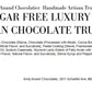 Andy Anand Belgian Sugar Free Chocolate Truffles Gift Box – 48 Pc Handcrafted, Gluten-Free, Diabetic-Friendly European Chocolate, 60% Chocolate (Cocoa Butter)