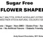 Andy Anand 150 Pc Sugar Free Violets, A Typical Old Candy Dragée Shaped Like A Flower Of Five Petals Made With The Essence Of Violet, Sugar Free Hard Candy - Made in Europe 3.5 Oz - 3 Pack