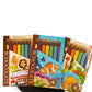 Andy Anand Milk Chocolate Crayon Boxes, 3-Pack, 21 pc – Fun Kids Chocolate Gift, 60% Cocoa Butter, Birthday, Easter & Holiday Gift Box