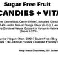 Andy Anand Sugar-Free Mixed Fruit Hard Candy, 80 pc, 7 oz – European Imported, Stevia Sweetened, Gluten-Free, Keto Diabetic-Friendly Gift