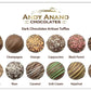 Andy Anand Artisan Dark Chocolate Truffles – 24 Pc Handmade Assorted Flavors, Decadent & Delicious, Made with 60% Chocolate (Cocoa Butter)