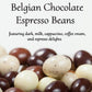 Andy Anand Espresso Coffee Chocolate – Belgian Coffee-Infused Assortment of 5 Flavors, 1 lb Gift Box of Decadent Treats Made with 60% Chocolate (Cocoa Butter)