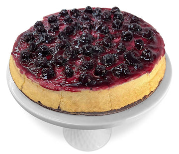 Andy Anand Blueberry Cheesecake 9" - Made in Traditional Way - Masterfully Crafted Bakeries with Cheesecake Delivery (2.6 lb)