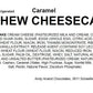Andy Anand Caramel Cashew Cheesecake 9" - No Bake Required - Indulge in Delicious Cheesecakes - Order Now! (2.6 lbs)