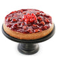 Andy Anand Chocolate Cherry Cheesecake, 9-Inch, 2.8 lb – Real Chocolate Truffles, California Cream Cheese, No Preservatives, Birthday Gift