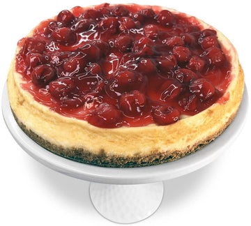Andy Anand Delicious Cherry Cake 9" - Made in traditional way - Hand Decorated Birthday Cakes For Delivery - Bursting with Flavor and Irresistible Taste - 2.9 lbs