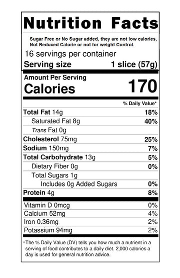 Andy Anand Gluten Free Sugar Free Caramel Walnut Cheesecake 9" - Natural Ingredients, Fresh Delicious Best Cheese Cake Near Me For Celebrations & Healthy Diabetic Dessert Lovers (2.6 lbs)