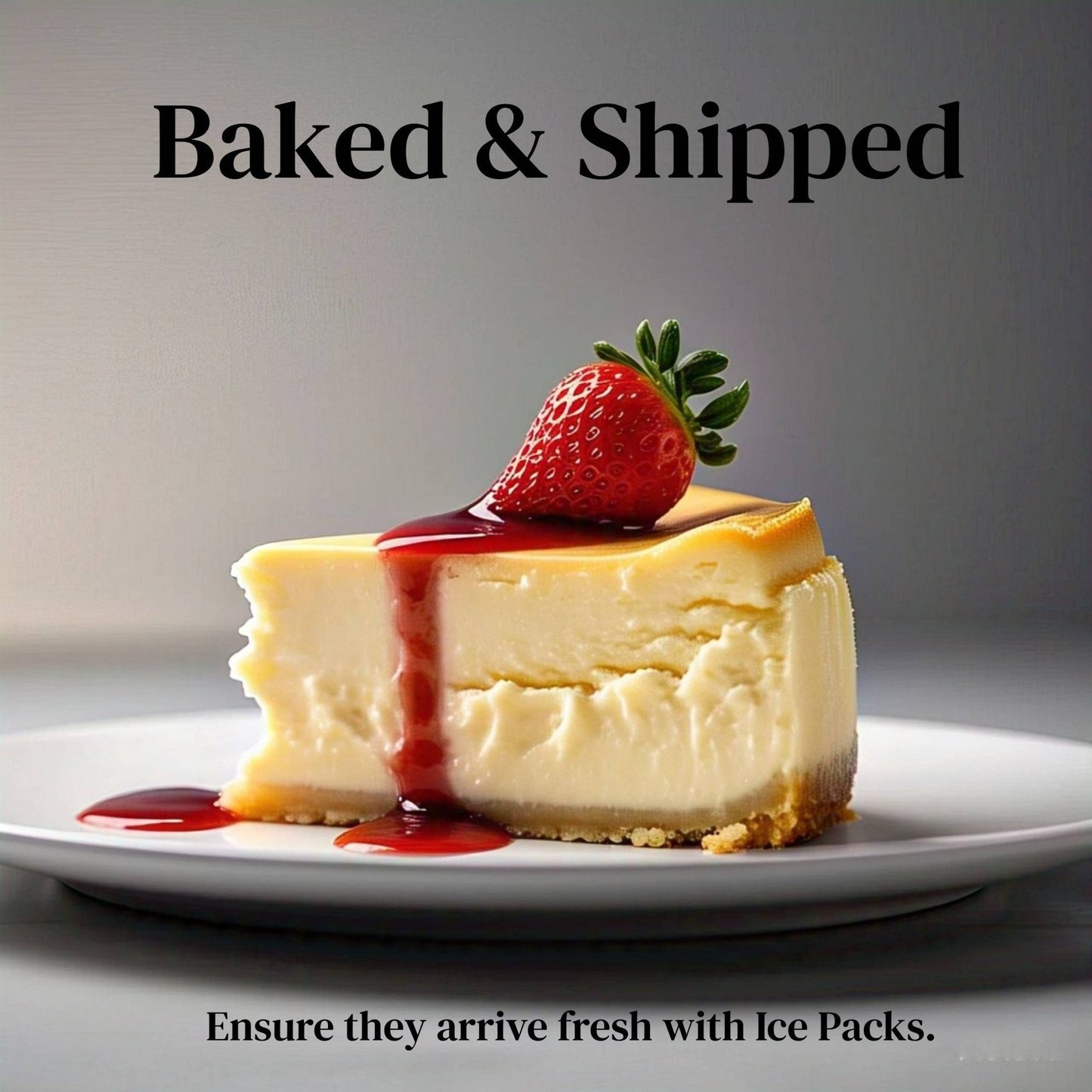 Andy Anand Delicious Traditional Strawberry Cake -  Mouth-Watering Homemade Cakes For Birthday Celebration - with Flavor and Irresistible Taste (2 lbs)