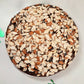 Andy Anand Chocolate Almond Cake, 9-Inch, 2.5 lb – Freshly Crafted, Luxuriously Creamy, Intense Chocolate & Almond Flavor, Birthday Gift Box
