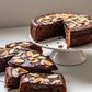 Andy Anand Exquisite 9" Chocolate Almond Cake: Freshly Crafted in Traditional Style - Amazing Decadent Cakes From Bakery (2.5 lbs)