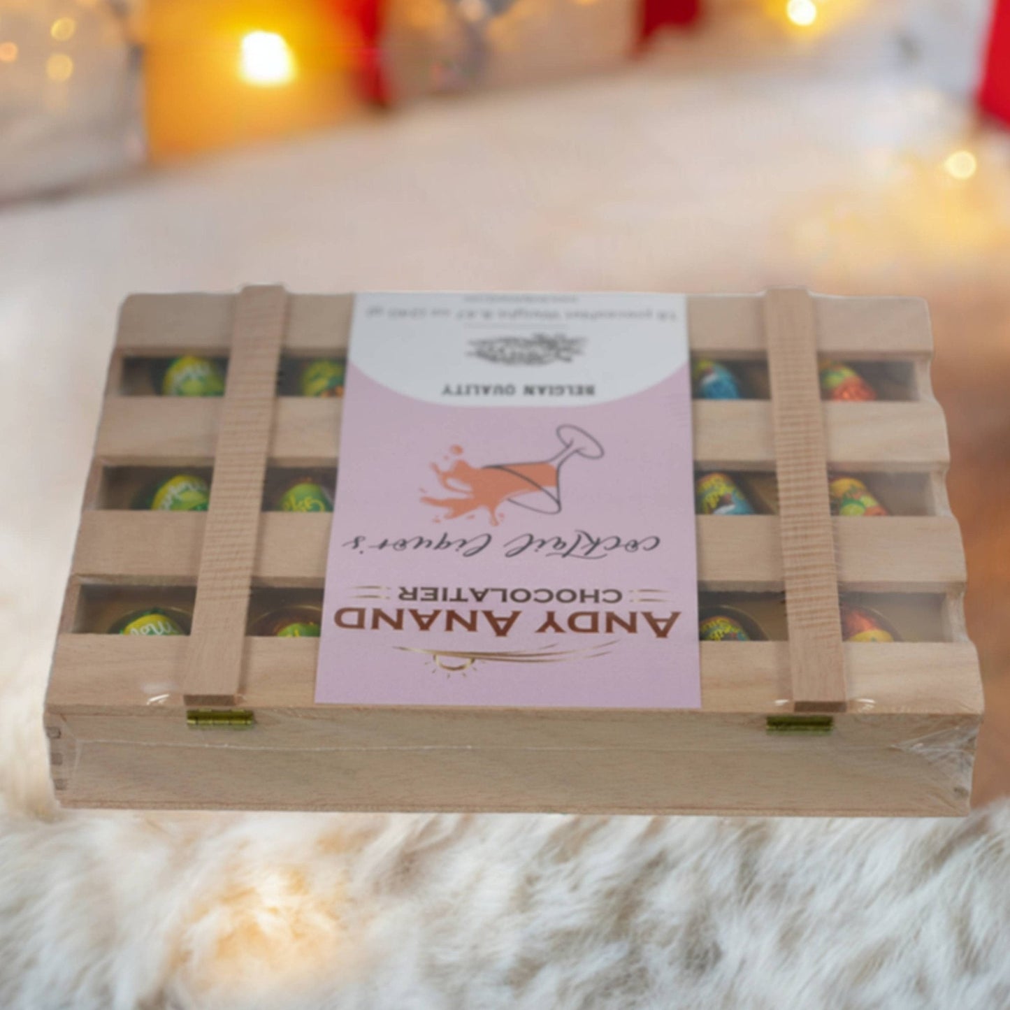 Andy Anand Cocktail Flavors, Six Unique, Vegan Dark Chocolates, 18 Pieces, Crafted with 60% Cocoa Butter, Decadent