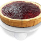 Andy Anand Raspberry White Chocolate Cheesecake, 9-Inch, 2 lb – Traditional Recipe, All-Natural, Birthday, Valentine's & Christmas Gift