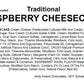Andy Anand Freshly Baked Raspberry Cheesecake 9" - Cheesecake Delivery - Freshly Baked and Delivered to Your Doorstep From Near Bakery (2 lbs)