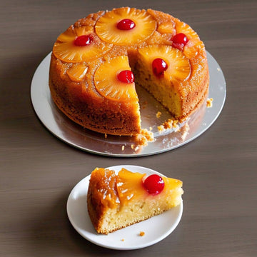 Andy Anand Gluten Free Pineapple Upside-Down Cake,  Dairy Free Amazing classic Cakes Always Made with Fresh Ingredients and Love- 2.4 lbs