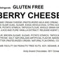 Andy Anand Gluten-Free Wild Berry Cheesecake, 9-Inch, 2.8 lb – Freshly Baked, Real California Cream Cheese, All-Natural, Birthday Gift Box
