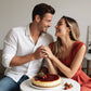 Andy Anand Indulgent Sugar Free Strawberry Cake 9" - Creamy Blissful Cake Amazing No Sugar Added Cakes From Bakery (2 lbs)