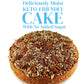 Andy Anand Sugar-Free Gluten-Free Caramel Pecan Cake, 9-Inch, 2.8 lb – Keto & Diabetic-Friendly, Natural Sweetener, Birthday Gift Box