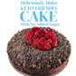 Andy Anand Sugar-Free Keto Chocolate Strawberry Layer Cake, 9-Inch, 2 lb – Diabetic-Friendly, Low-Carb, Birthday & Celebration Gift Box