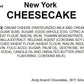 Andy Anand Luxurious New York Style Cheesecake 9" | Handcrafted, Freshly Baked, The Best Cheesecake - Made with Fresh Ingredients and Love (2 lbs)
