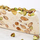 Andy Anand Roasted Pistachio Soft Truron Nougat, 7 oz – Spanish Homemade-Style, Wildflower Honey, Gluten-Free Gourmet Snack Gift Box