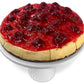 Andy Anand Fresh Strawberry Cheesecake, 9-Inch, 3.4 lb – Handcrafted with Real California Cream Cheese, No Preservatives, Birthday Gift Box