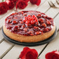 Andy Anand Sugar-Free Chocolate Cherry Cheesecake, 9-Inch, 2.8 lb – Real Truffles, Diabetic-Friendly, California Cream Cheese Gift Box