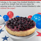 Andy Anand Sugar-Free Dunked Blueberry Cake, 2.5 lb – Keto & Diabetic-Friendly, Fresh Blueberry Juice Infused, No Preservatives Gift Box