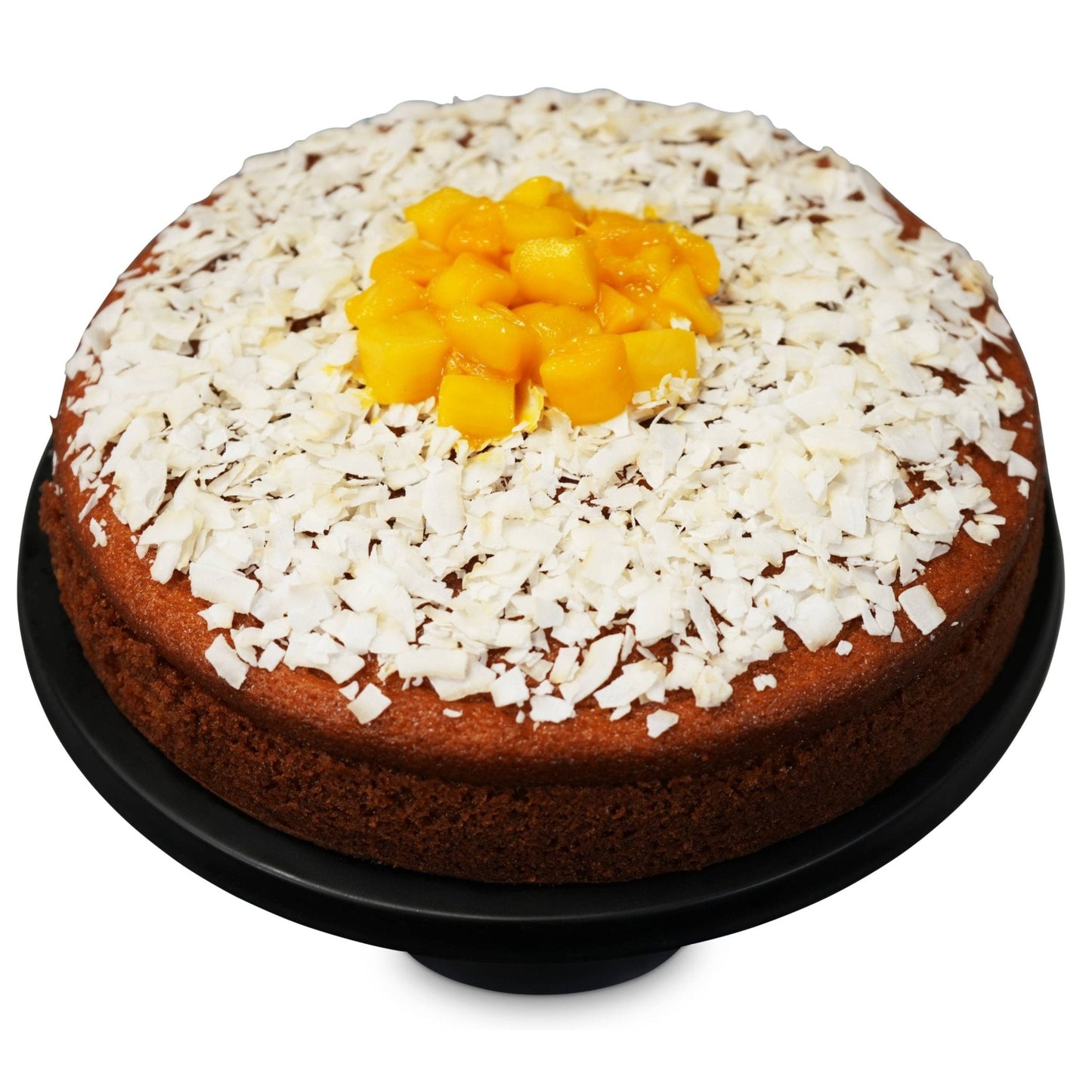 Andy Anand Sugar Free Coconut Mango Cake - Amazing Dessert 2.5 lbs a moist Mango delight infused with rich Coconut and fresh Mango