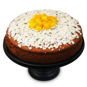 Andy Anand Sugar Free Coconut Mango Cake - Amazing Dessert 2.5 lbs a moist Mango delight infused with rich Coconut and fresh Mango