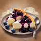 Andy Anand Sugar-Free & Gluten-Free Blueberry Cheesecake, 9-Inch – Diabetic-Friendly, Cream Cheese, No Preservatives, Birthday Gift Box