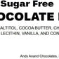Andy Anand Sugar-Free Milk Chocolate Peanut – 1 lb, Decadent & Delicious, 60% Cocoa Butter, Healthy Treat