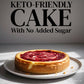 Andy Anand Sugar-Free Keto Raspberry Cake, 9-Inch, 2 lb – Handcrafted, Low-Carb, Diabetic-Friendly, Health-Conscious Birthday & Holiday Gift