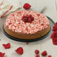 Andy Anand Sugar-Free Raspberry Coconut Chocolate Cheesecake, 9-Inch, 2.6 lb – Chocolate Truffles, Diabetic-Friendly, Birthday Gift Box