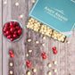 Andy Anand White Chocolate Covered California Cranberries, 1 lb – Sweet-Tart Gourmet Snack, No Preservatives, Birthday & Holiday Gift Box