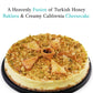 Andy Anand Baklava Cheesecake, 9-Inch, 2.8 lb – Turkish Honey & California Cream Fusion, Pistachio & Walnut, Gourmet Birthday Gift Box