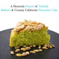 Andy Anand Baklava Pistachio Cake, 9-Inch, 2.8 lb – Turkish Baklava & California Pistachio Fusion, Freshly Baked, Birthday Gift Box