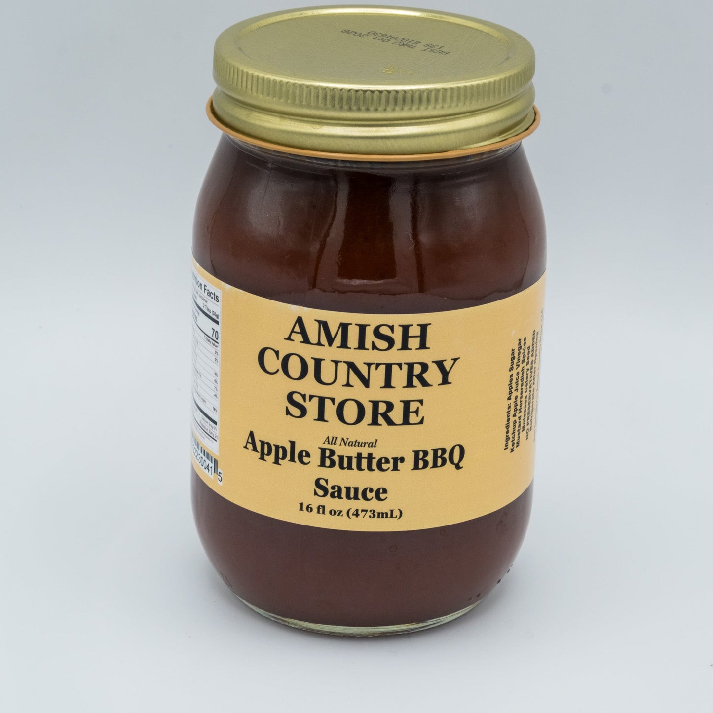 Apple Butter BBQ Sauce | Sweet & Tangy Homestyle Barbecue Sauce | 16 oz