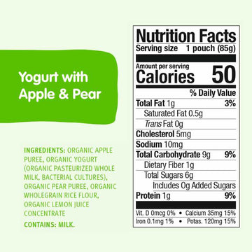 Holle Fresh Flavors Yogurt Pouches Bundle