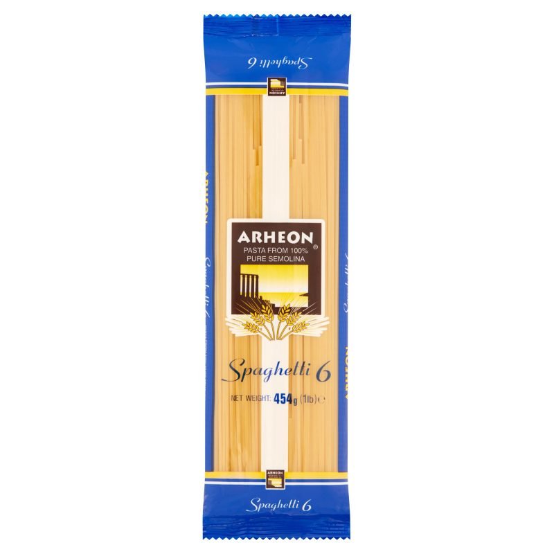 Arheon Spaghetti Pasta #6 – 16oz