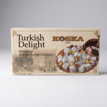 Koska Turkish Delight with Pistachio 500g - Premium Lokum