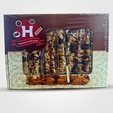 Al Huda Mixed Sesame & Nut Candy Bars Gift Box - Premium Arabic Sweets