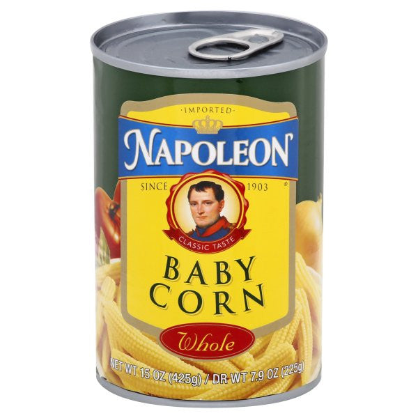 Napoleon Whole Baby Corn (12X15Oz)